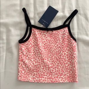 Brandy pink cheetah top